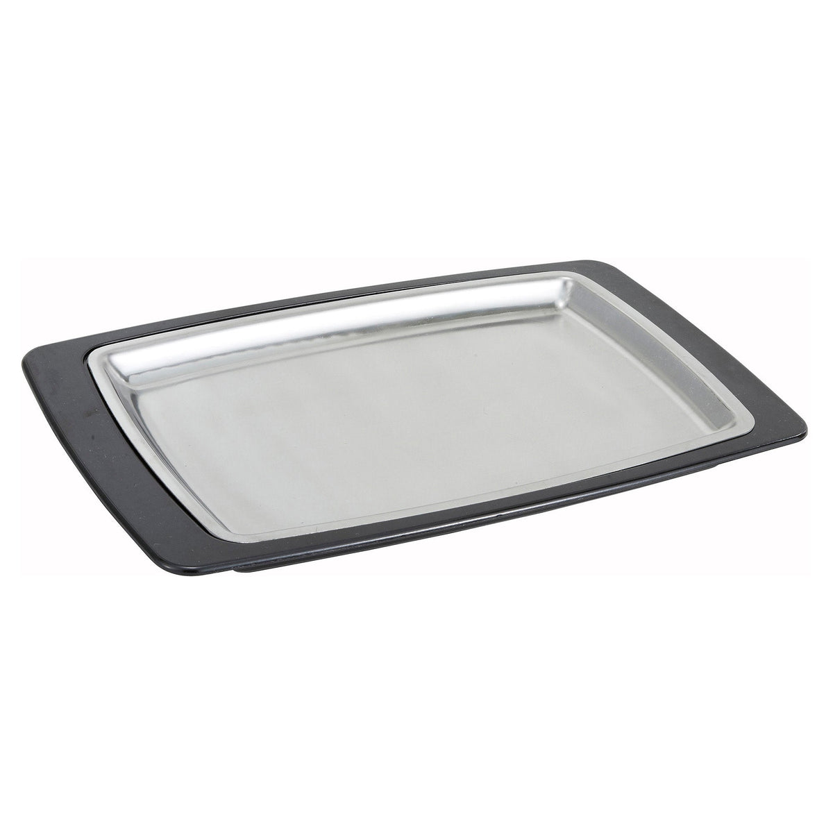 SIZ-11BST - 11" x 7" Rectangular Sizzling Platter & Underliner Set